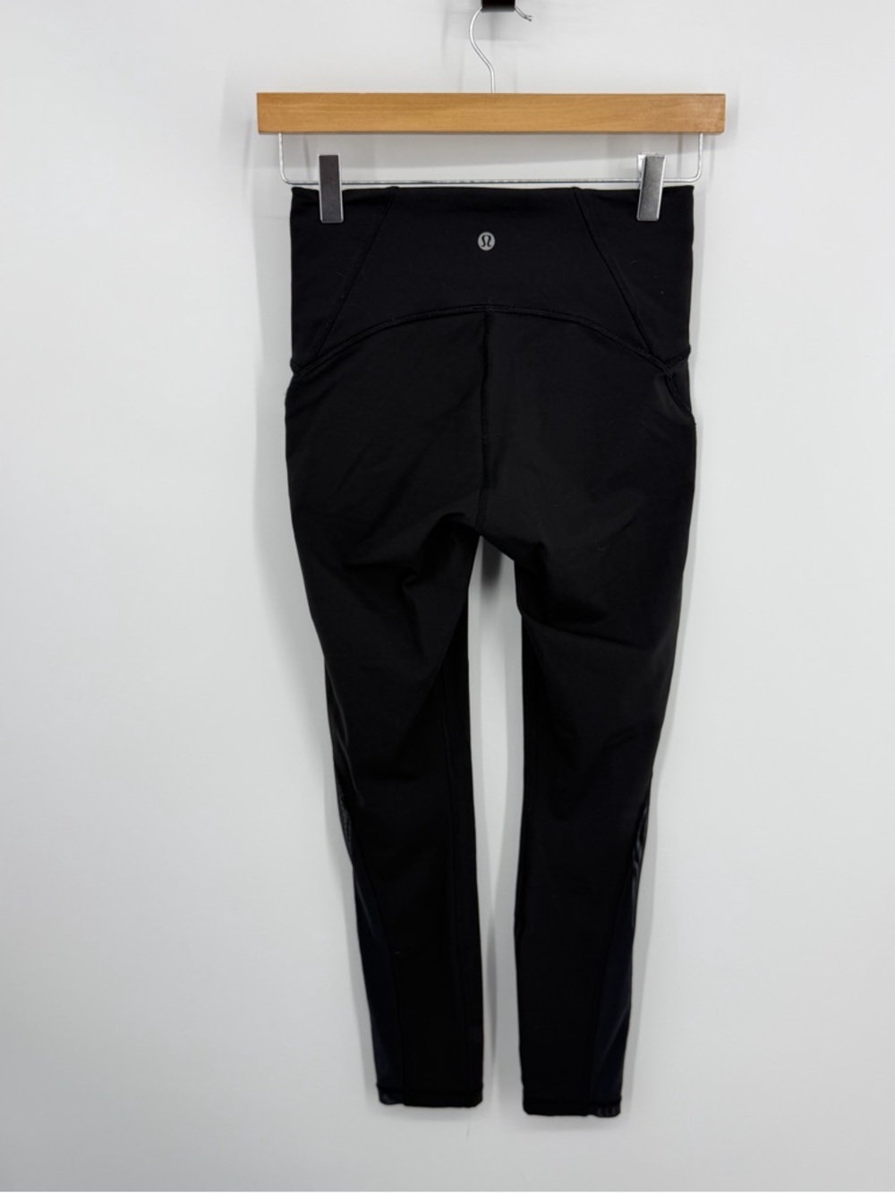 Lululemon TRAIN TIMES 7/8 PANT LW5AMOS BLK black sz 6